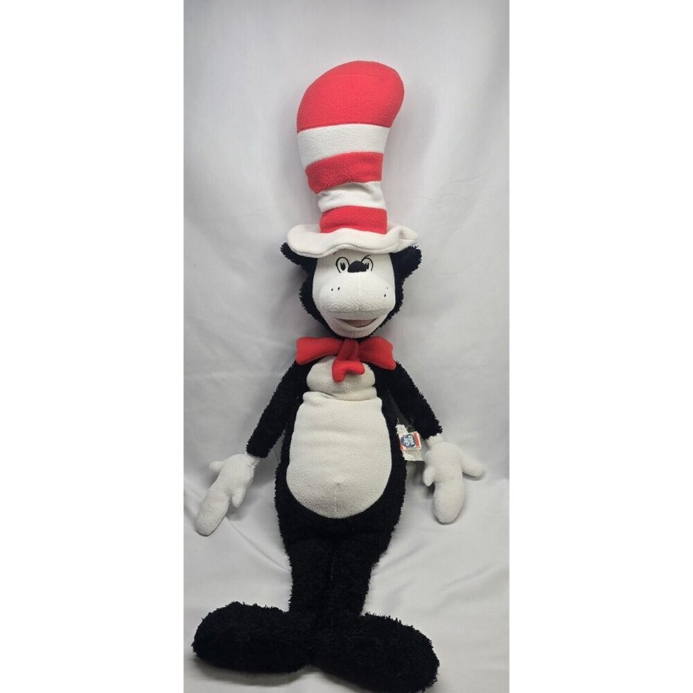 Dreamworks DR Seuss Large Cat in The Hat Plush Vintage 2003 41 INCHES- Read INFO